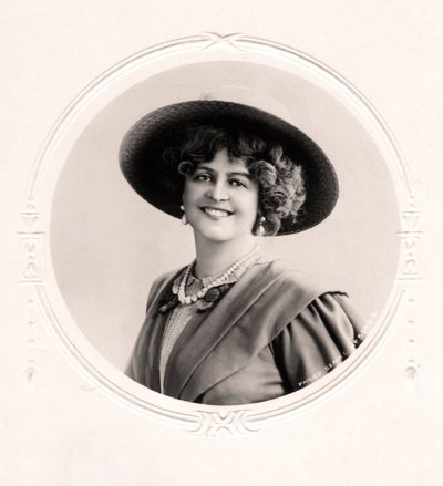 मैरी स्टॉलहोल्मे 1875-1930, अंग्रेजी अभिनेत्री, 1909 द्वारा अज्ञात