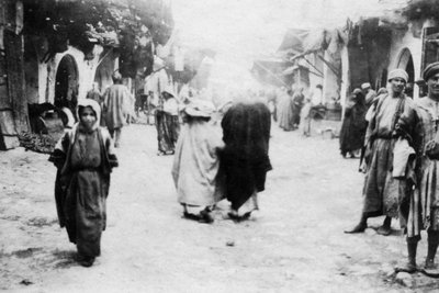 मार्केट, मोसुल, मेसोपोटामिया, 1918 द्वारा अज्ञात