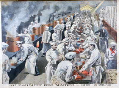 मेयर्स बैंक्वेट, पेरिस, 1900 द्वारा अज्ञात