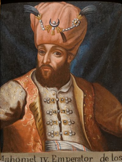 मेहम चतुर्थ 1642-1693, 17 वीं शताब्दी के ओटोमन साम्राज्य के सुल्तान द्वारा अज्ञात