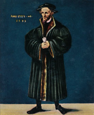 मेलानचटन 1497-1560, 1934। द्वारा अज्ञात