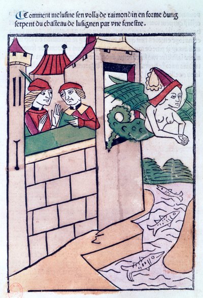 Melusine उड़ जाता है, 1478 द्वारा अज्ञात