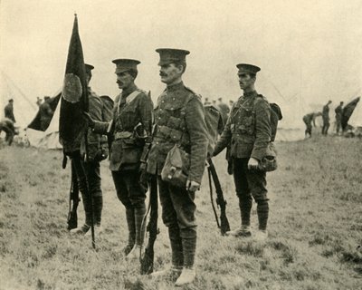 प्रिंसेस पेट्रीसिया कैनेडियन लाइट इन्फैंट्री के पुरुष, 1915, c1920। द्वारा अज्ञात