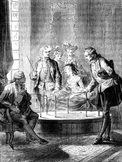 मेसमर्स टब, सी 1870 द्वारा अज्ञात
