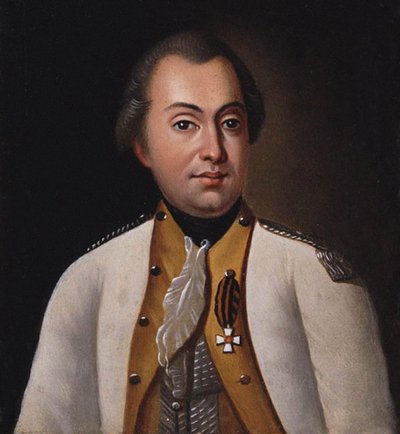 मिखाइल कुतुज़ोव लुगांस्क पाइनिनेर रेजिमेंट की वर्दी में, 1788, 19 वीं शताब्दी द्वारा अज्ञात