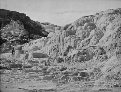 मिनर्वा टेरेस, येलोस्टोन पार्क, सी 1897। द्वारा अज्ञात
