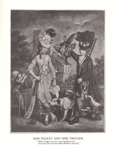 मिस विकेट और मिस ट्राइगर, c1778 1912 द्वारा अज्ञात