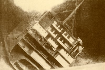 मूल रूप से लेरेंटिक के रूप में दिखाती मॉडल, सतह के नीचे 120 फीट, c1930। द्वारा अज्ञात