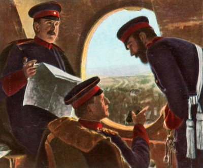 मोल्टके पेरिस में, सितंबर 1870, 1936। द्वारा अज्ञात