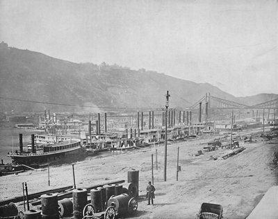 मोनोंघेला घाट, पिट्सबर्ग, पेंसिल्वेनिया, c1897। द्वारा अज्ञात