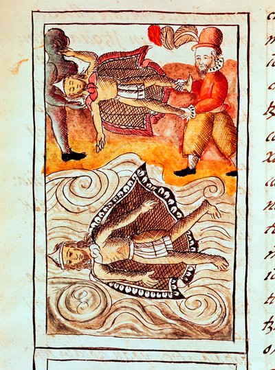 मोंटेज़ुमा II, आखिरी एज़्टेक सम्राट, 1520 द्वारा अज्ञात