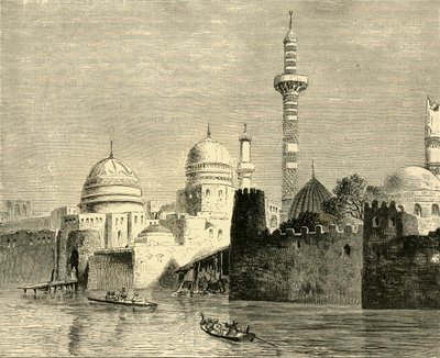मोसूल, अल-जज़ीरे मेसोपोटामिया का मुख्य नगर, 1890। द्वारा अज्ञात