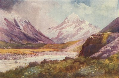माउंट कुक, न्यूजीलैंड, 1924 द्वारा अज्ञात