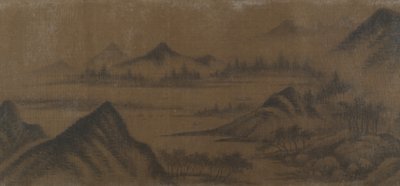 पर्वतीय परिदृश्य. द्वारा अज्ञात