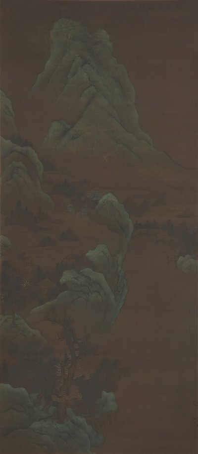 पहाड़ी दृश्य. द्वारा अज्ञात