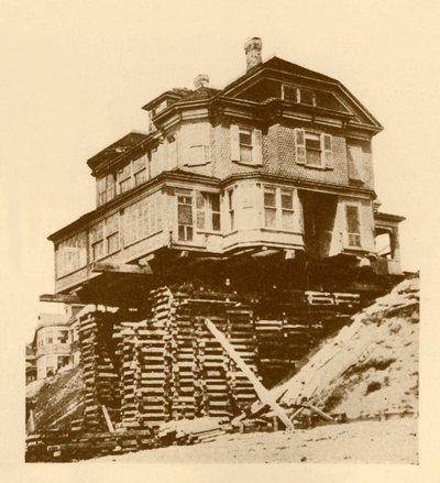 एक सदन बोडिली चल रहा है, c1930। द्वारा अज्ञात