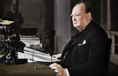 मि। चर्चिल्स वीई दिवस प्रसारण, 1945 1955 द्वारा अज्ञात