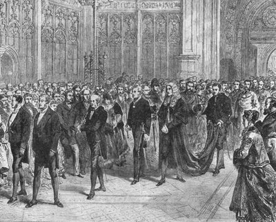 मिस्टर ग्लैडस्टोन्स प्रथम प्रेमालाप: 1868-1874 की संसद की बैठक, 1901। द्वारा अज्ञात