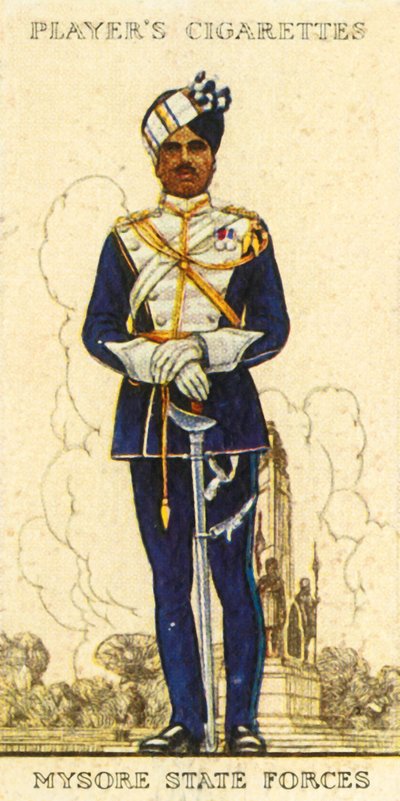 मैसूर राज्य बल, 1936। द्वारा अज्ञात