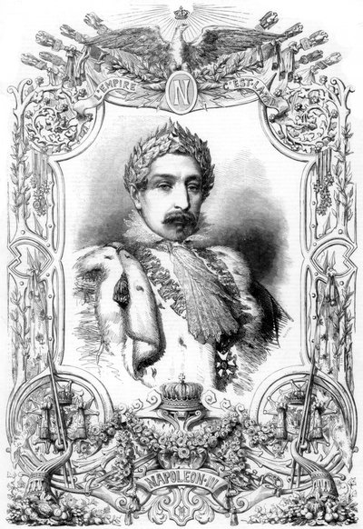 नेपोलियन III, फ्रांस के सम्राट, 1853 द्वारा अज्ञात