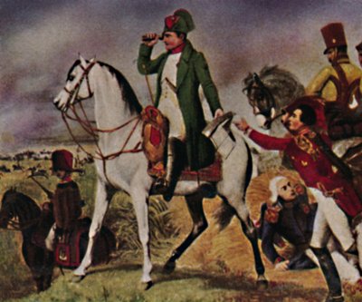 नेपोलियन I 1769-1821। 1934 में वाग्राम के पास शियाचट में। द्वारा अज्ञात