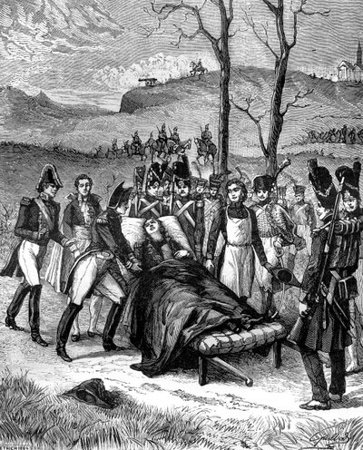 नेपोलियन ड्यूक की ओर भागा, जो अभी भी जीवित था, 1813 1882-1884 द्वारा अज्ञात
