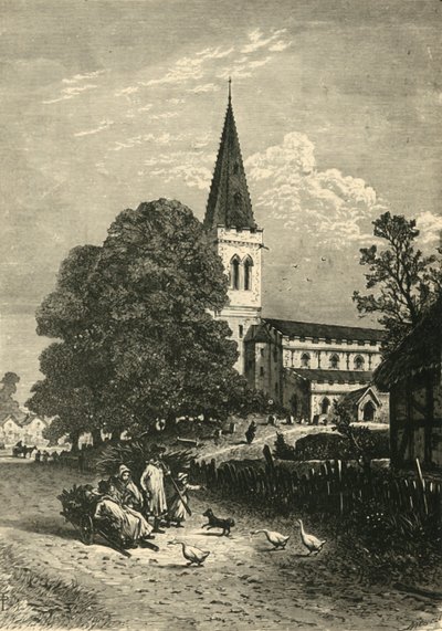 नसीबी चर्च, 1898। द्वारा अज्ञात