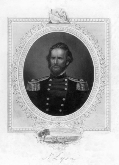 नाथनील लियोन 1818-1861, अमेरिकी जनरल, 1863 द्वारा अज्ञात