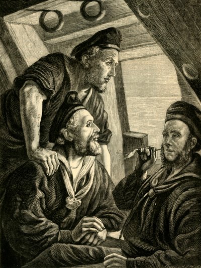 घर के पास, 1881। द्वारा अज्ञात