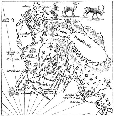 1660 में न्यू इंग्लैंड, c1880 द्वारा अज्ञात