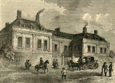 न्यूकैसल हाउस, c1872। द्वारा अज्ञात
