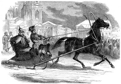 निकोलस I 1796-1855, रूस के सम्राट, अपने ड्रॉस्की, सेंट पीटर्सबर्ग, 1853 में द्वारा अज्ञात
