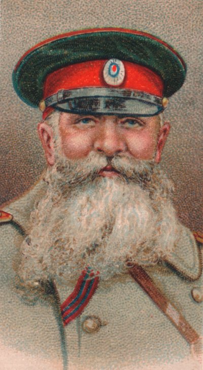 निकोले इदोविच इवानोव 1851-1919, इंपीरियल रूसी सेना में सामान्य, 1917 द्वारा अज्ञात