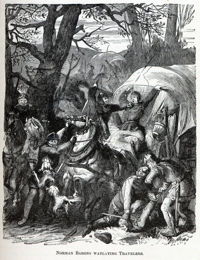 नॉर्मन बैरन्स वेवेलिंग ट्रैवलर्स, 1882 द्वारा अज्ञात