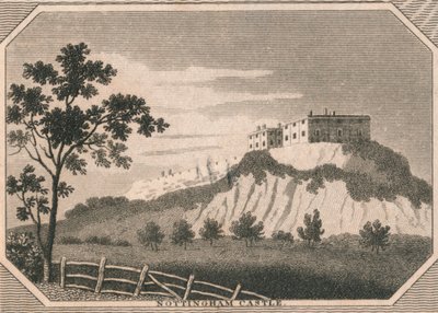 नॉटिंघम कैसल। द्वारा अज्ञात