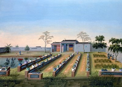 नर्सरी गार्डन, चीन, c1820-1840 द्वारा अज्ञात