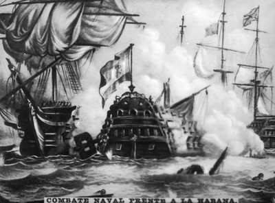 12 अक्टूबर 1747, नौसेना लड़ाई, 1920 के दशक द्वारा अज्ञात
