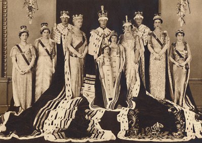 आधिकारिक कोरोनेशन ग्रुप, 1937 द्वारा अज्ञात