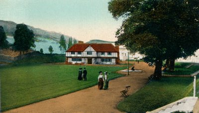 ओल्ड इंग्लिश गार्डन, इंपीरियल इंटरनेशनल प्रदर्शनी, लंदन, 1909 द्वारा अज्ञात