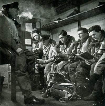 पुराने हाथ अब - फ्लीट एयर आर्म के पायलट, c1943। द्वारा अज्ञात