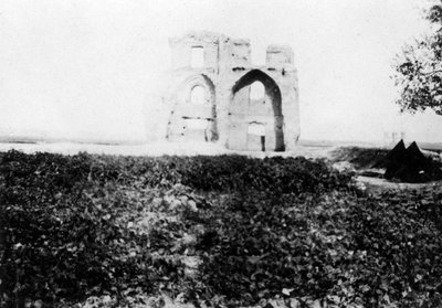 टाइग्रिस नदी, मोसुल, मेसोपोटामिया, 1918 के पुराने खंडहर द्वारा अज्ञात