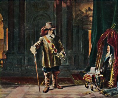 ओलिवर क्रॉमवेल 1599-1658। - स्केडर द्वारा पेंटिंग, 1934। द्वारा अज्ञात