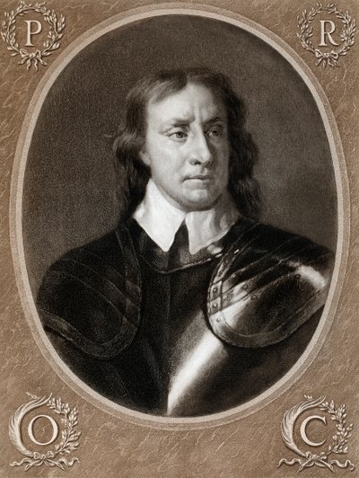 ओलिवर क्रॉमवेल, 1599-1658, अंग्रेजी सैन्य नेता और राजनीतिज्ञ, 1657, 1899 द्वारा अज्ञात