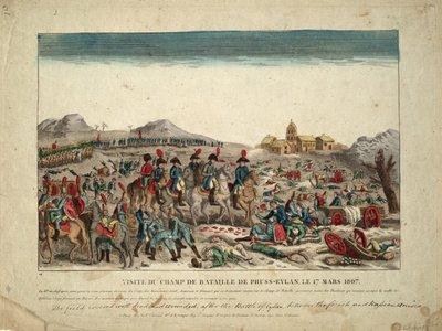 ईलाऊ के युद्धक्षेत्र पर, 1807 द्वारा अज्ञात