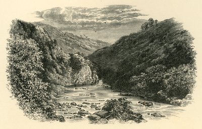 डार्ट, लवर्स लीप पर, c1890। द्वारा अज्ञात
