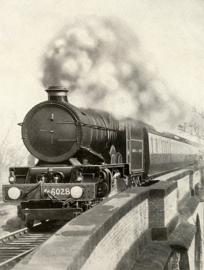 कोर्निश रिवेरा के मार्ग पर, सीमित। ग्रेट वेस्टर्न लाइन, 1935-36 पर एक एक्सप्रेस द्वारा अज्ञात