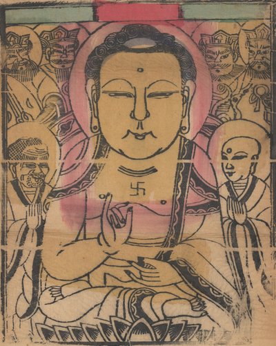 नए साल की तस्वीरों सहित एक सौ पैंतीस वुडब्लॉक प्रिंट, 19वीं-20वीं सदी। द्वारा अज्ञात