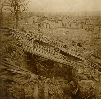 तावनेस फोर्ट, वर्दुन, उत्तरी फ्रांस, c1914-c1918 में ओपन-एयर डॉरमेट्री द्वारा अज्ञात