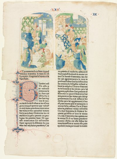 पुस्तकों के पन्नों 9 Valerius maximuss ज्ञापन भी कहा जाता है, ई खुल रहा है। 1476। द्वारा अज्ञात
