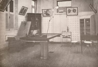 मेडिको-लीगल सर्विस का ऑपरेटिंग रूम, 1914 द्वारा अज्ञात
